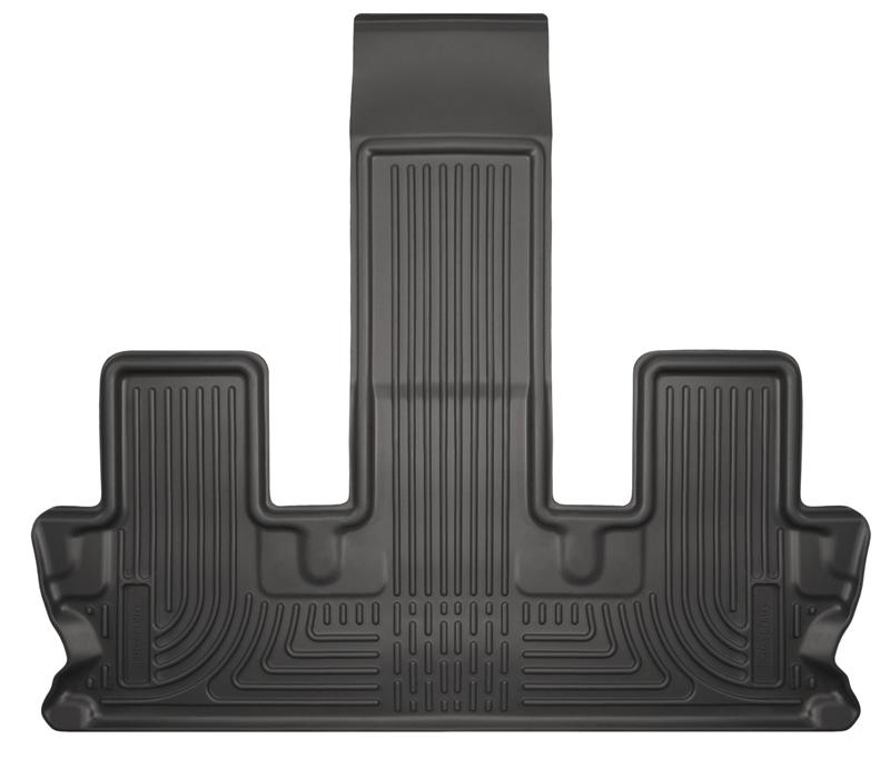 Toyota Highlander Floor Mat - Rear - Husky Liners - WeatherBeater - Black - `14-`27